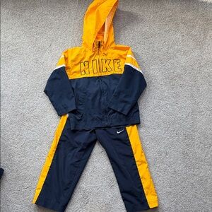 Nike Kids Navy and Yellow  Set